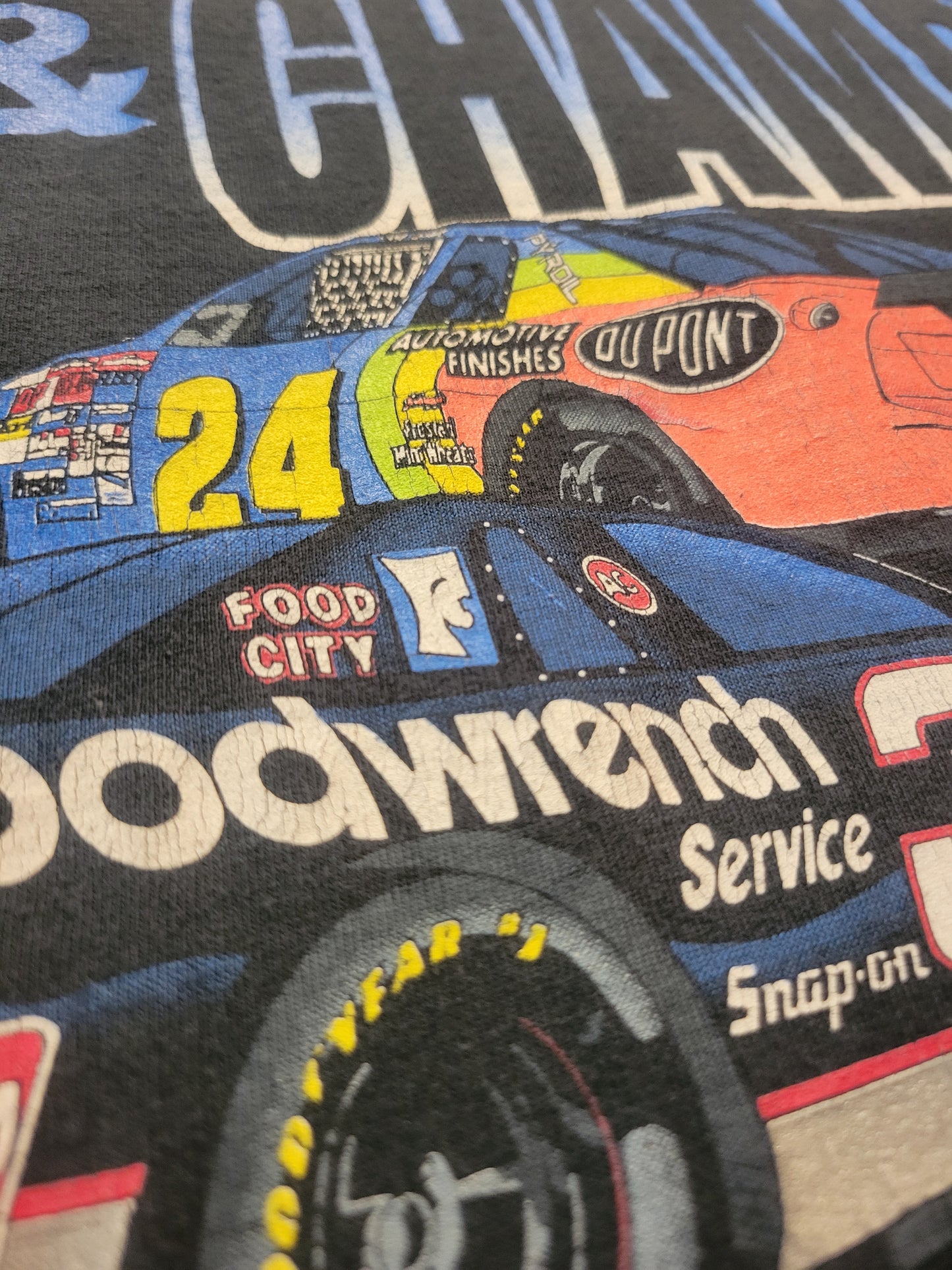Vintage 90's Jeff Gordon Dale Earnhardt Tee