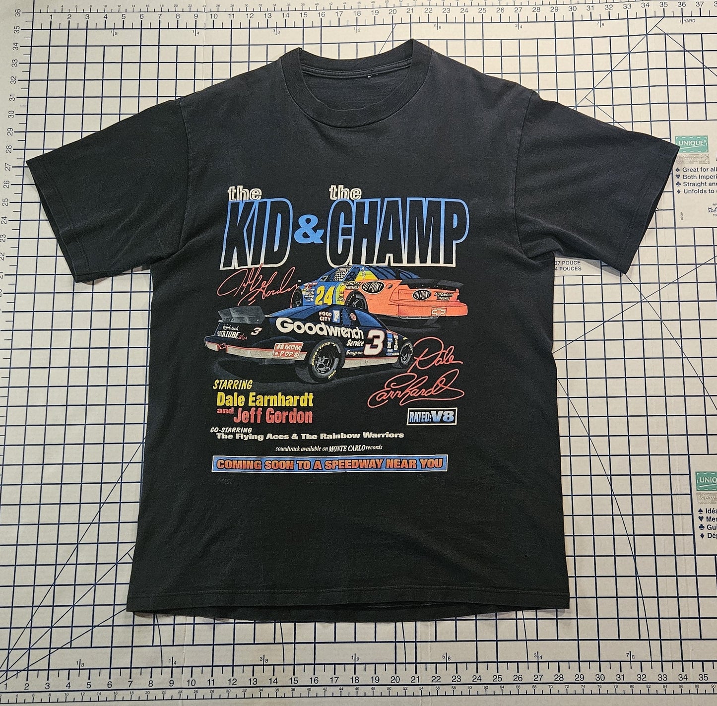 Vintage 90's Jeff Gordon Dale Earnhardt Tee