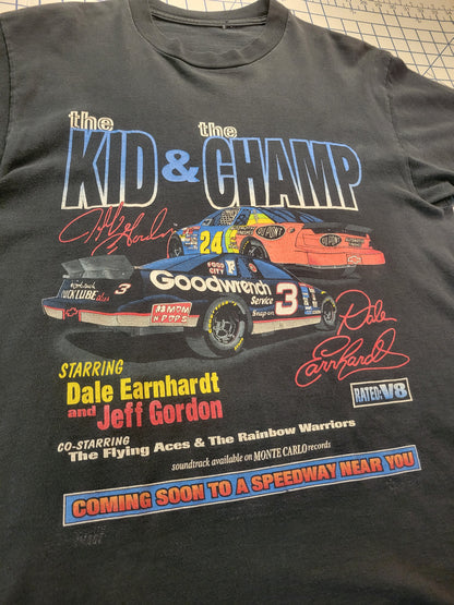 Vintage 90's Jeff Gordon Dale Earnhardt Tee
