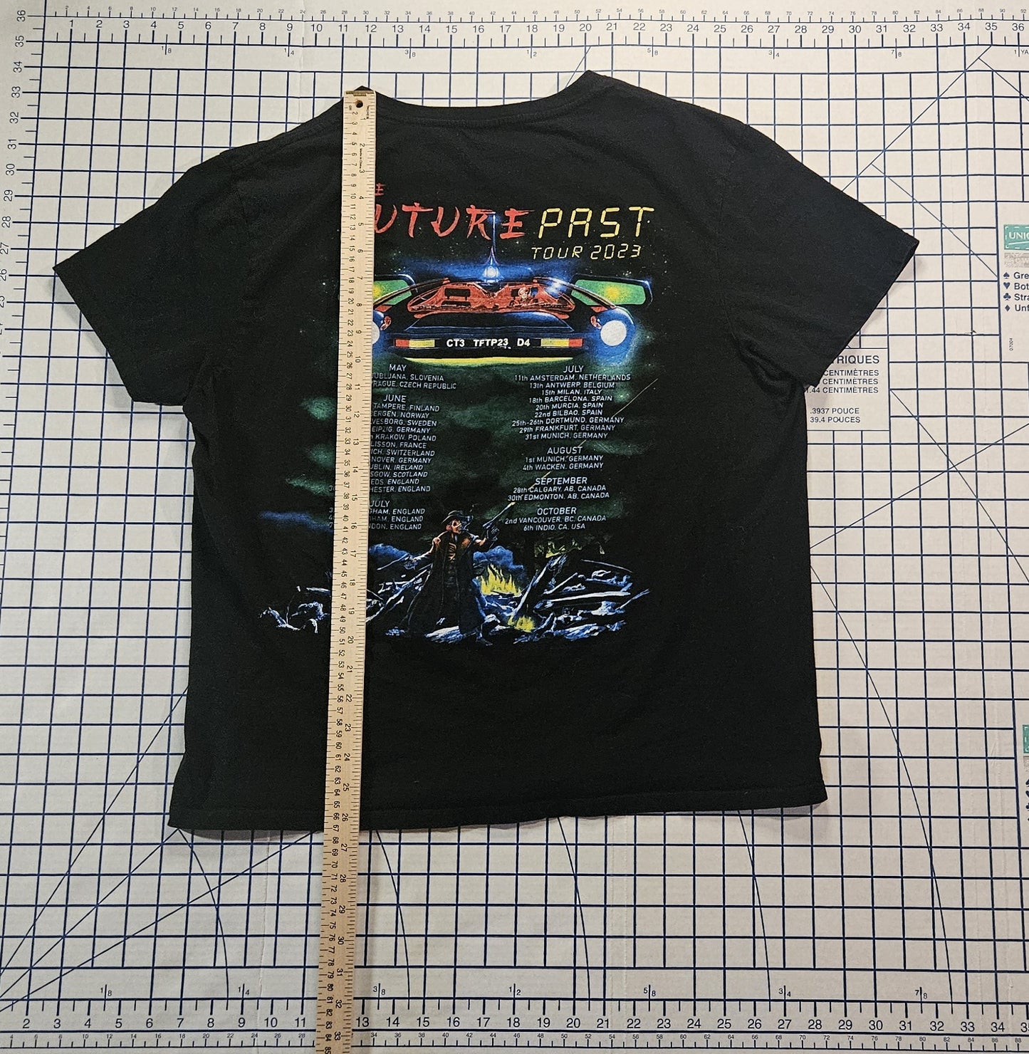 2023 Iron Maiden Tour Tee